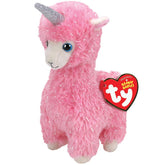 TY Beanie Boos Llama the Pink Unicorn with Horn 6inch 36282 - Colorland Toys